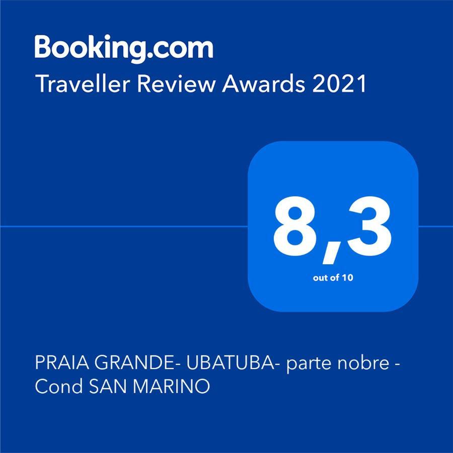 Praia Grande - Ubatuba- Parte Nobre - Ap 34A No Cond San Marino מראה חיצוני תמונה